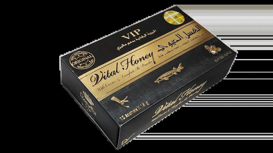 Vital Honey with Caviar & Tongkat Ali Powder – Men's Natural Energy Boost