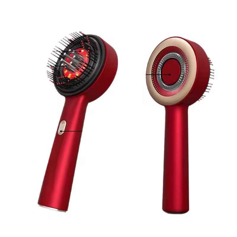 Red Electric Facial Massage Wand
