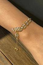 Adjustable Cubic Zirconia Bracelet 4