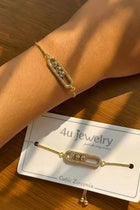 Adjustable Cubic Zirconia Bracelet 5