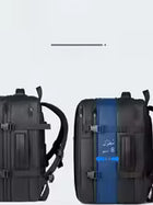 Traveling Bag Vacuum Compression With Air Pump Device 17-Inch Backpack, Waterproof Oxford Fabric 4