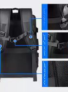 Traveling Bag Vacuum Compression With Air Pump Device 17-Inch Backpack, Waterproof Oxford Fabric 3