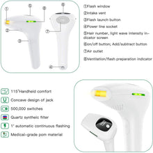 IPL Hair Removal System with Protective Glasses