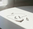 Crystal Leaf Jewelry Set 5