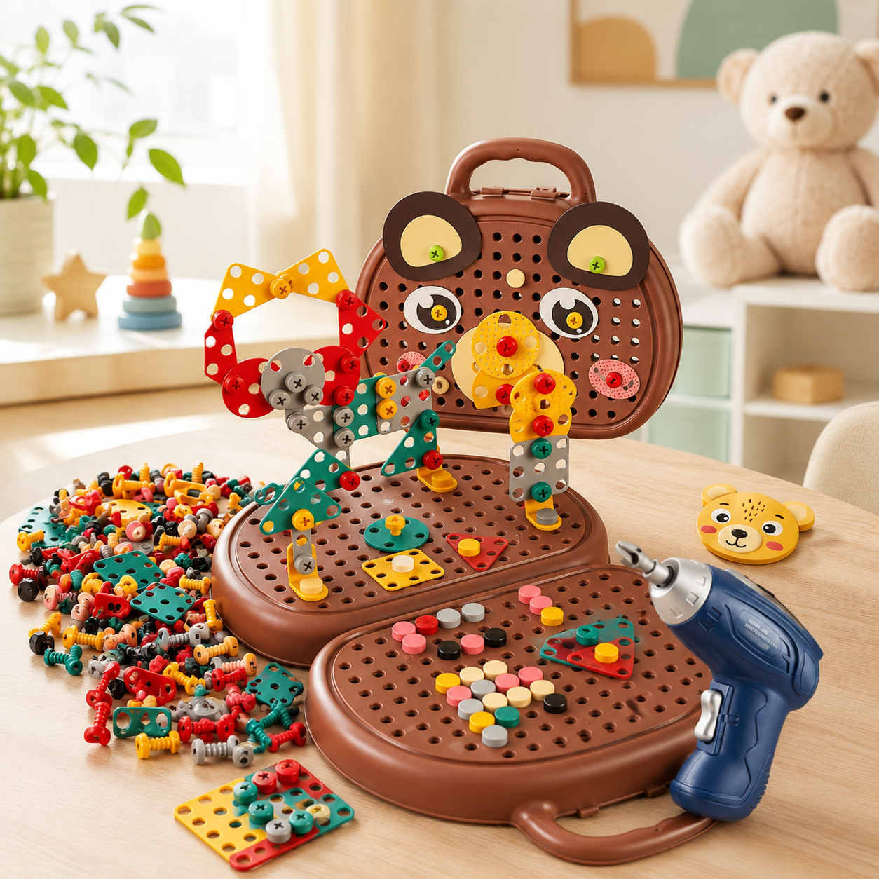 Kids STEM Drill & Build Set - Majlismart