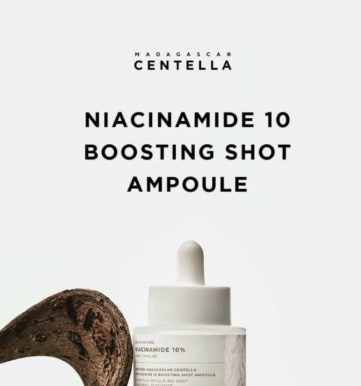 SKIN1004 - Madagascar Centella Niacinamide 10% Boosting Shot Ampoule - Majlismart