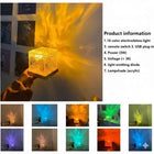 RGB Crystal Cube Night Lamp 2