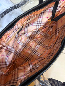 Classic Check Tote Shopper Bag – 46 × 16 × 29cm