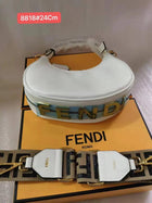 Fendi 8818 Inspired Handbag | Premium Structured Bag with Box | 24cm 5