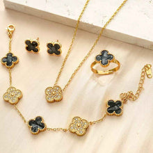 VCA-Inspired Stainless Steel Jewellery Set of 4 – Non-Tarnish