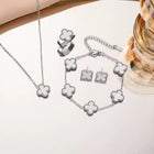 VCA-Inspired Stainless Steel Jewellery Set of 4 – Strong & Non-Tarnish 5