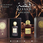 Qissah Collection Eau de Parfum | 100ml | 10-Hour Long-Lasting | 4 Scents 1