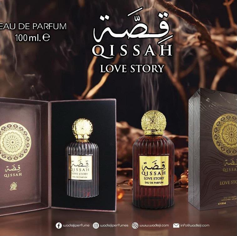 Qissah Collection Eau de Parfum | 100ml | 10-Hour Long-Lasting | 4 Scents