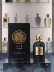 Qissah Collection Eau de Parfum | 100ml | 10-Hour Long-Lasting | 4 Scents