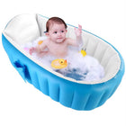 Inflatable Baby Bathtub | Foldable Anti-Slip Tub with Water Line & Big Drain | حوض استحمام قابل للنفخ للأطفال 3