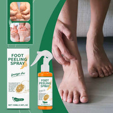 Foot Peeling Spray with Orange Oil | Deep Cleansing & Moisturising Heel Repair | بخاخ تقشير القدمين بزيت البرتقال