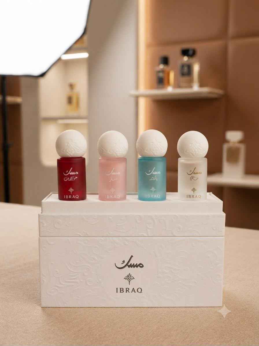 Ibraq Musk Gift Set – 4-Piece Fragrance Collection