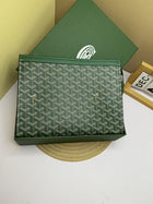 Monogram Canvas Men's Clutch Pouch | Luxury Designer-Style Zip Pouch with Gift Box | حقيبة كلاتش رجالي مونوغرام 3