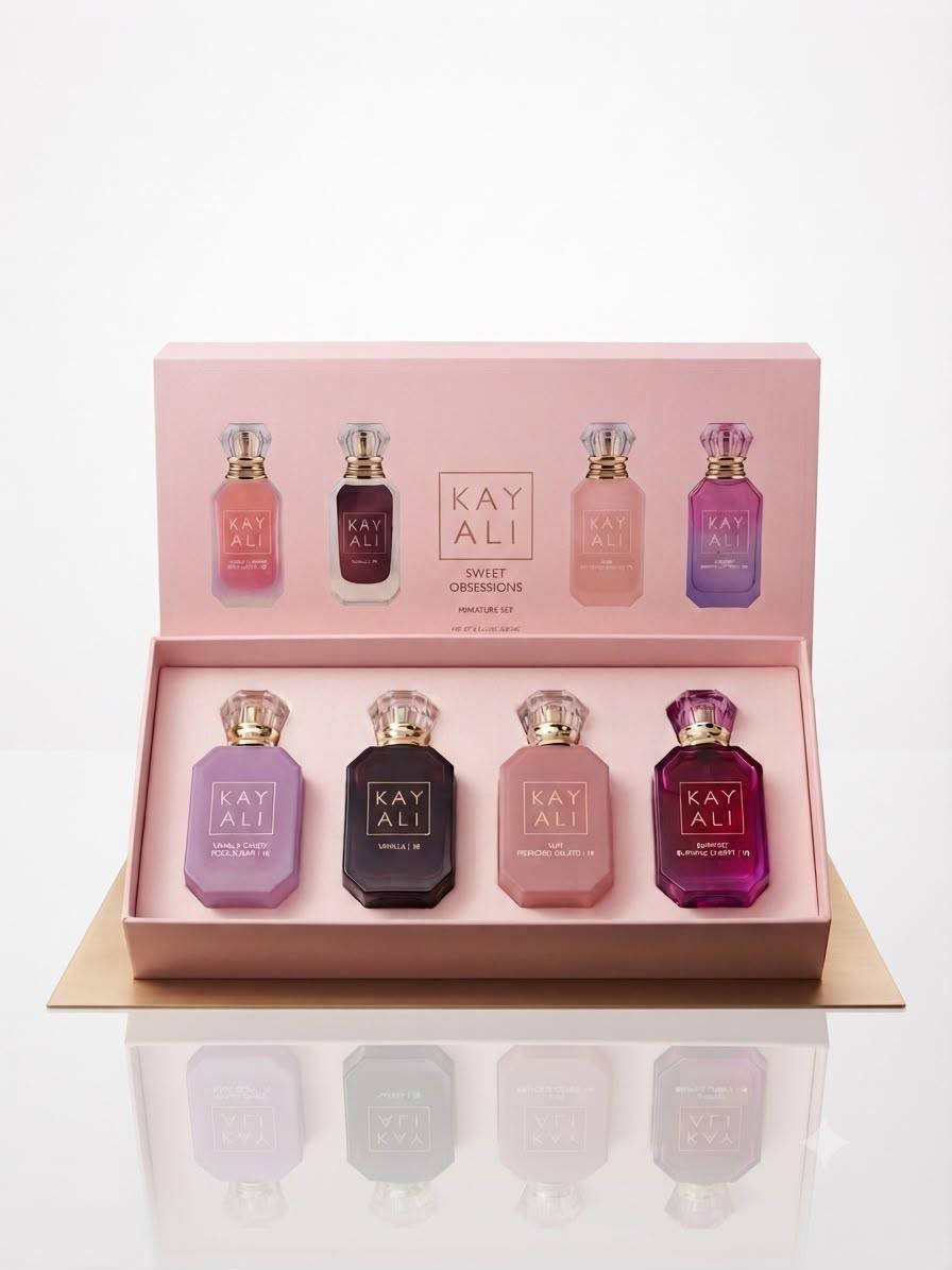 Kayali Sweet Obsessions Miniature Set | مجموعة كيالي سويت أبسيشنز المصغرة