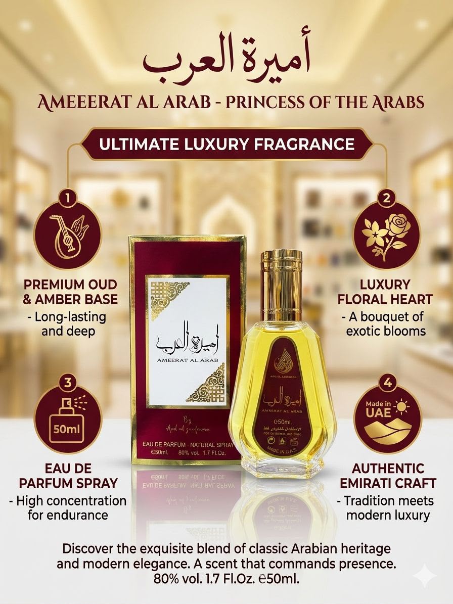 Ameeerat Al Arab (Princess of the Arabs) – 50ml EDP