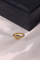 Celestine 18K Plated Ring | خاتم سيليستين مطلي عيار 18 4