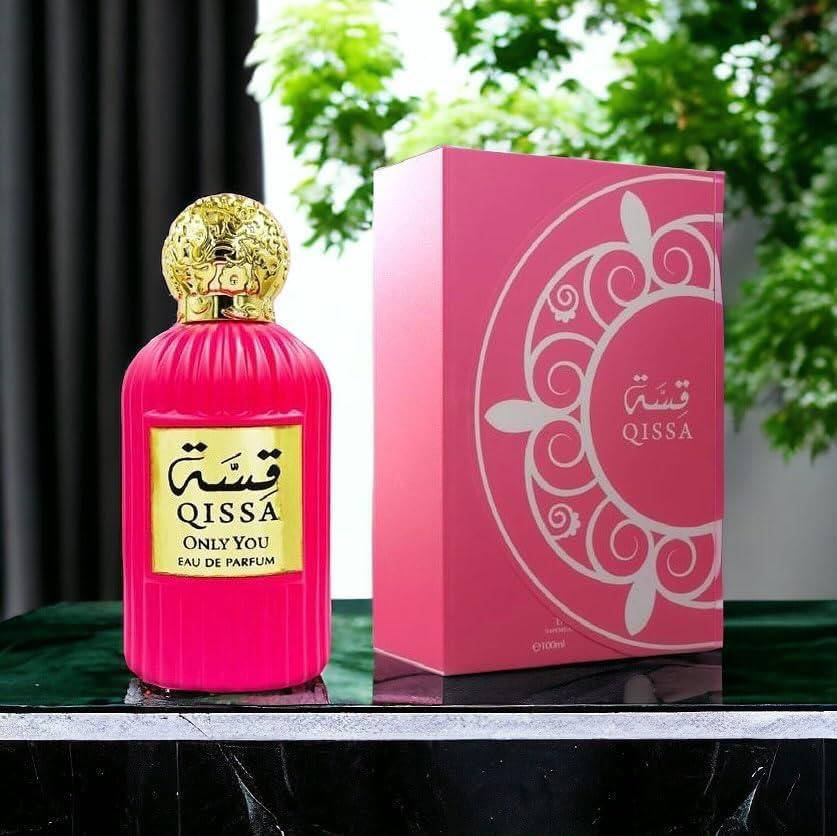 Qissah Collection Eau de Parfum | 100ml | 10-Hour Long-Lasting | 4 Scents