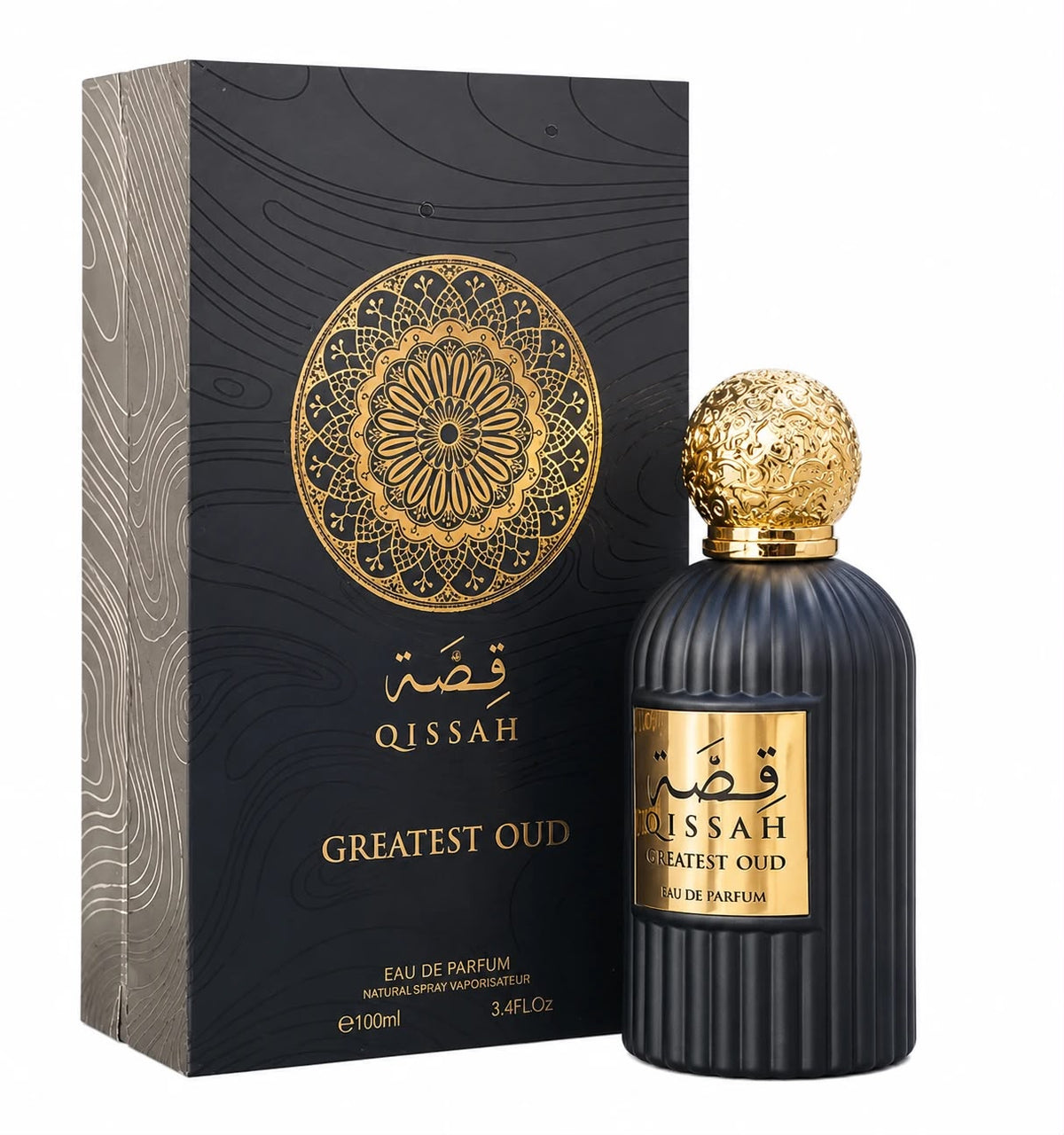 Qissah Collection Eau de Parfum | 100ml | 10-Hour Long-Lasting | 4 Scents