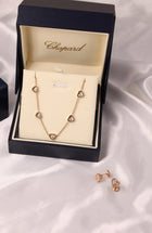 Lunara Heart Necklace & Earrings Set | طقم قلادة وأقراط لونارا 6