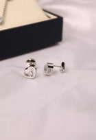 Lunara Heart Necklace & Earrings Set | طقم قلادة وأقراط لونارا 3
