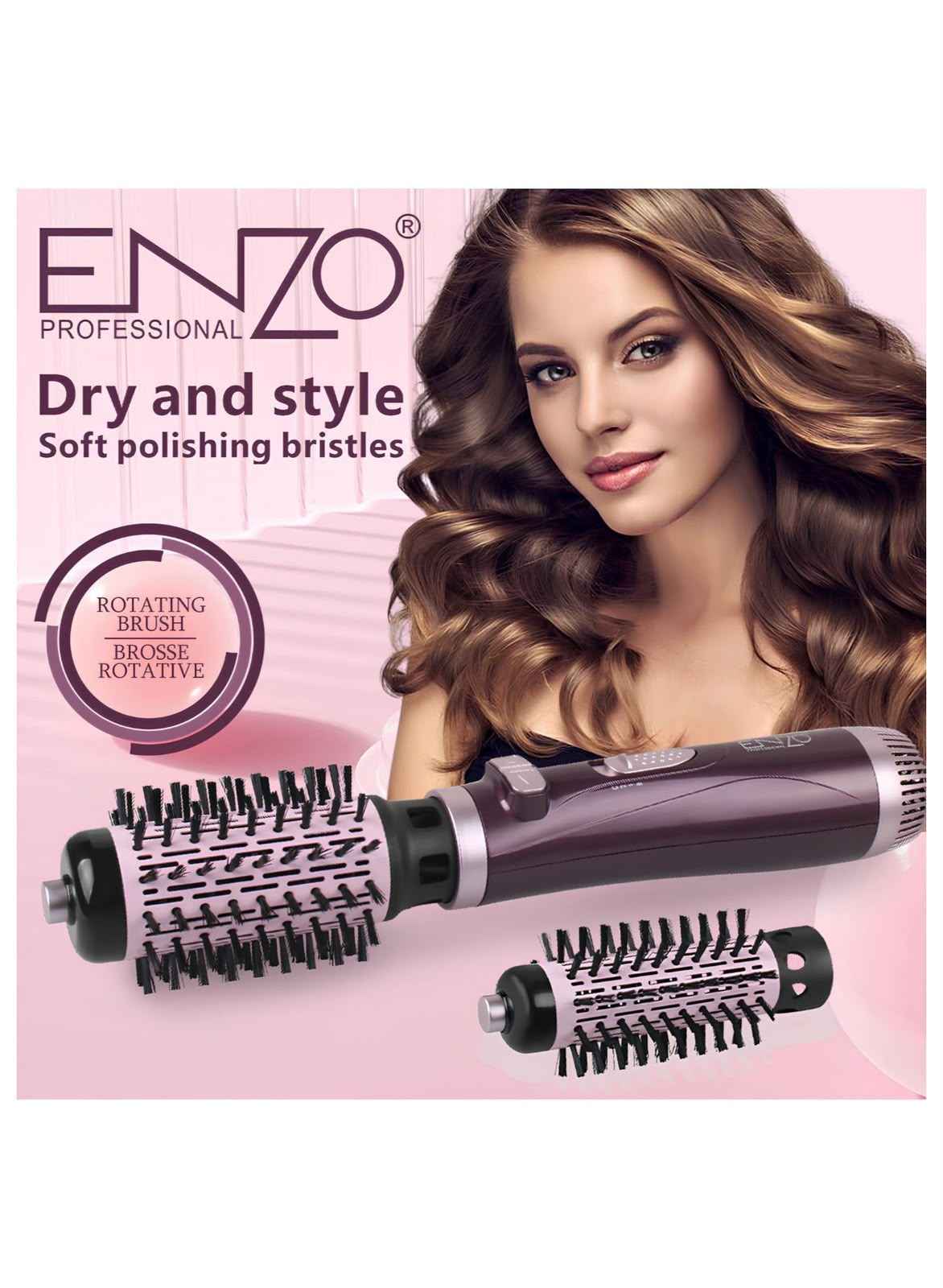ENZO Dry and Style Hot Air Brush