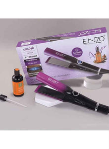 ENZO Nano Ceramic Hair Straightener for Smooth Styling