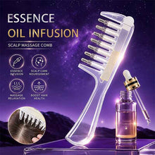 Crystal Serum Comb for Scalp Massage