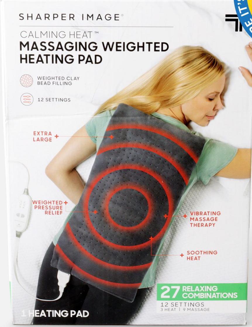 Weighted Heating Massage Pad image 8