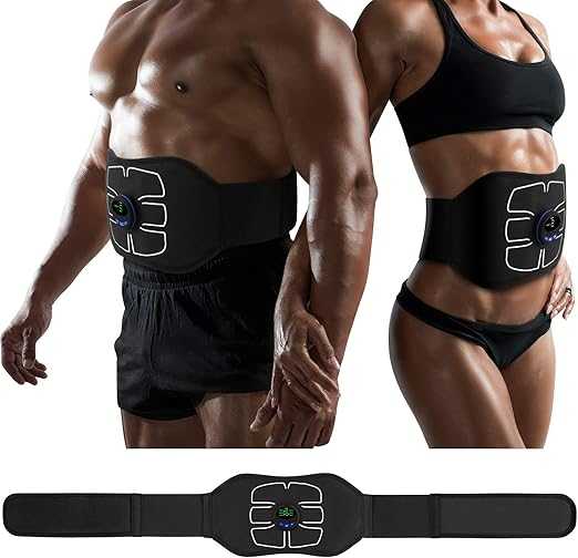 Abdominal Toning Belt – ABS Stimulator Workout Fitness Belt