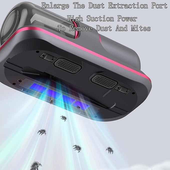 Bed Vacuum Cleaner – UV Mite Removal, Strong Suction, Anti-Allergen