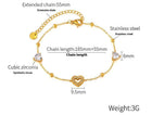 Gold Heart Bracelet 5