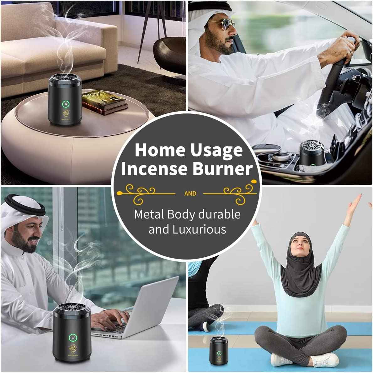 Smart Electric Bukhoor & Perfume Dispenser