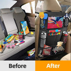 Car Seat Back Storage Bag – Polyester Organizer, Hook-Type Installation 6