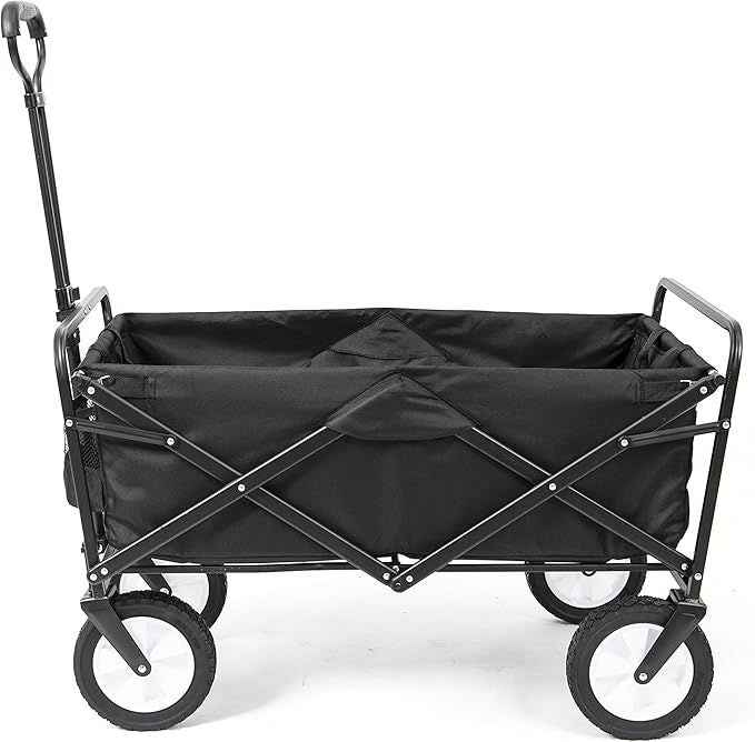 Collapsible Folding Outdoor Utility Wagon – Large Capacity, No Assembly