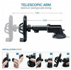Dashboard Air Vent Gravity Car Phone Holder – Universal 4–6.5 inch 4