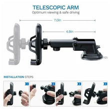 Universal Dashboard Air Vent Gravity Phone Holder – 4–6.5 Inch