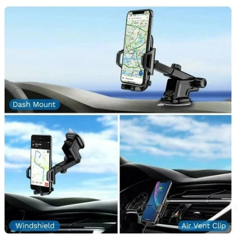 Universal Dashboard Air Vent Gravity Phone Holder – 4–6.5 Inch