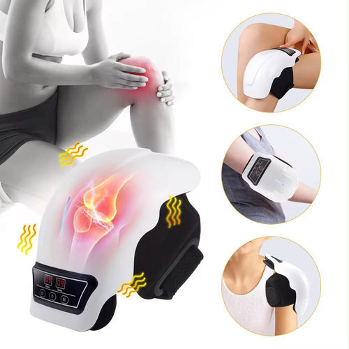 Electric Knee Massager with Heat & Vibration | Wearable Smart Knee Pain Relief Device