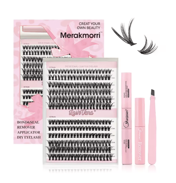 Eyelash Cluster Kit contents