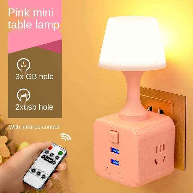Remote-Control LED Night Light – Ambient Room Lighting