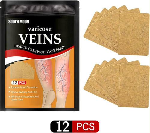 South Moon Varicose Veins Health Care Patch | 12 Pcs | Improve Circulation & Relieve Swelling alternate view