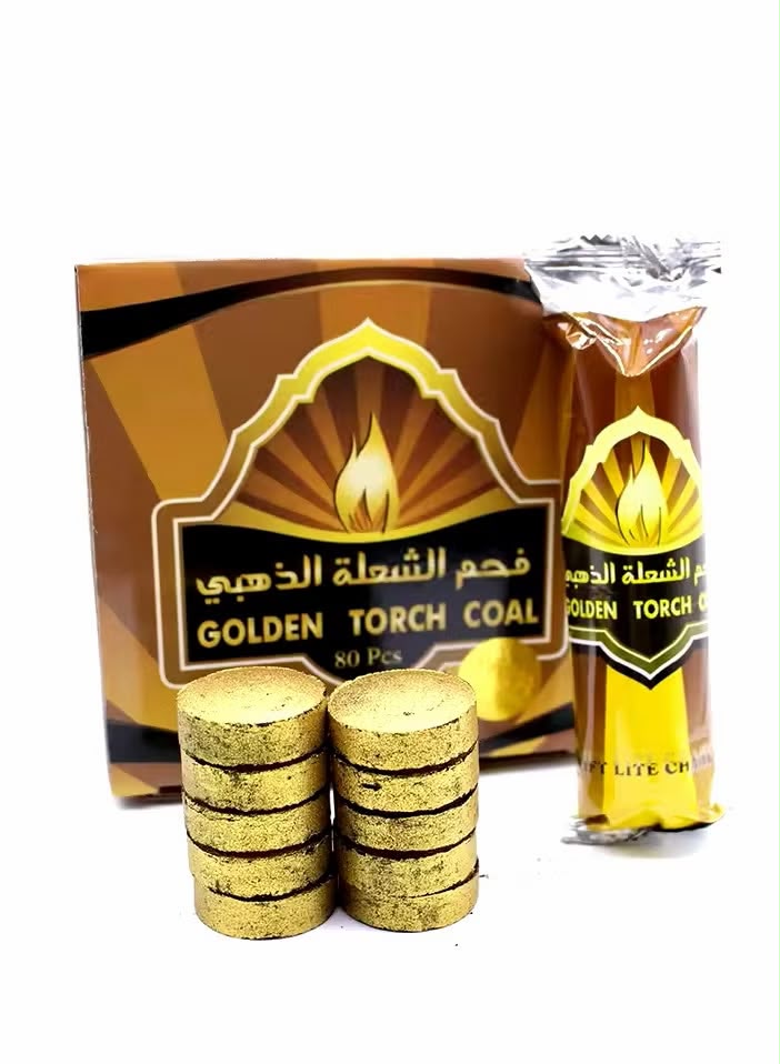 Golden Torch charcoal 80 pieces