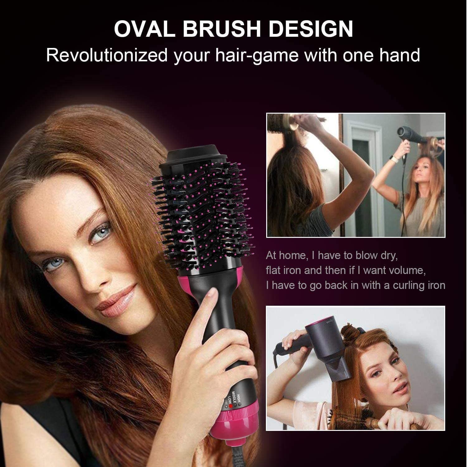 One-Step Round Volumizing Hot Air Brush