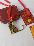 Luxury Leopard Car Hanging Ornament – Premium Vehicle Decor 5