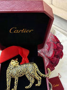 Luxury Leopard Car Hanging Ornament – Premium Vehicle Decor 3